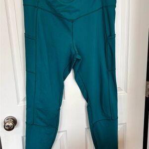 Joe Fresh Turquoise Active Leggings